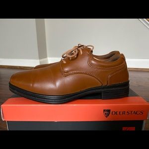Deer Stags Blazing Boys’ Dress Oxford